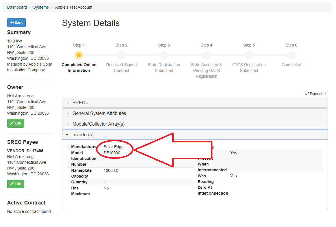 Where do I find my meter reading?